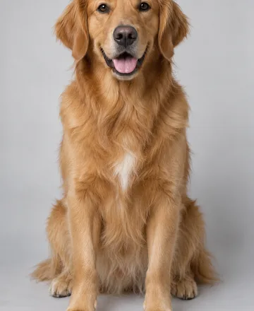 Example golden retriever reference photo